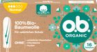o.b. Tampons Biologisch Normaal, 16 stuks