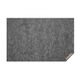 VEVOR Beschermmat voor tapijt, rubberen mat, 1530 x 2440 mm, dikte 6 mm, vilt, dubbel oppervlak, bereik 3-4 m², premium comfort onder de voeten, vloerbekleding, grijs