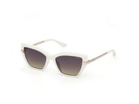 Guess GU00216 Dames Zonnebril Wit Gradient Smoke/CAT3 Vrouw