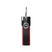 Citroen Sleutelhanger, rood, officieel, carbon, logo nieuw zwart