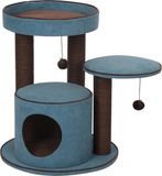 Ebi Krabpaal - Bradford Blauw - Pluche - 55x55x66.5cm
