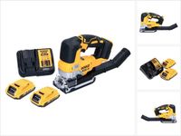 DeWalt DCS 334 D2 accu-decoupeerzaag 18 V borstelloos + 2x accu 2,0 Ah + oplader