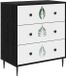 vidaXL Ladekast HANAU Groene bladerenprint 66 x 36,5 x 76 cm