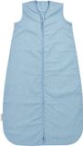 Meyco Baby Studio Collection Sac de couchage bébé en lin - Jeans Blue - 70cm - 0.5 TOG