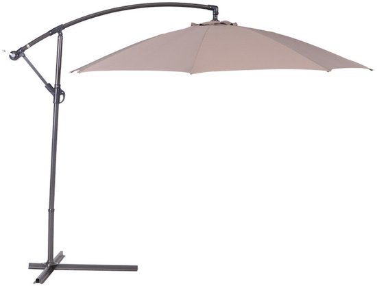 Garden Impressions Athene Zweefparasol - ø300 cm - Taupe