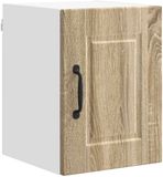 vidaXL Wandkast PORTO Sonoma Eik 30 x 31 x 40 cm Bewerkt hout