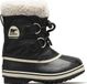 Sorel Childrens Pac Nylon Snowboots - Kinderen - Black