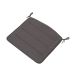 Muuto Linear Steel Armchair Cushion Twitell Gris Foncé