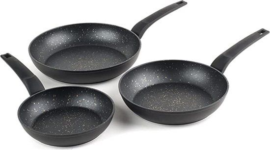 Merkloos Non-stick Cookware Set - Frying Pan Set, PFAS-free, Dishwasher Safe