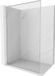 Mexen Kioto-XF L paroi de douche Walk-in avec cadre 110 x 202 cm, transparent 10 mm, nickel brossé
