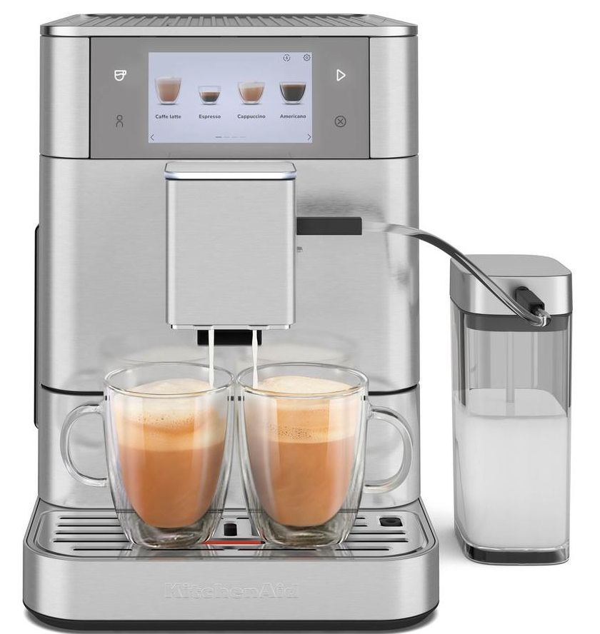 KitchenAid 5KES8558ESX Volautomatische Espressomachine - Touchscreen - RVS