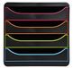 Exacompta Big-Box Black Office enkele doos, zwart/Harlekin