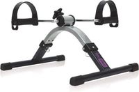 Moretti Crossy stoelfiets - Opvouwbaar met weerstandsknop - Zwart/Zilverkleurig