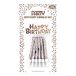 Clairefontaine Eurowrap 26820-RGC - Set van 12 Verjaardagskaarsen met Houders en "Happy Birthday" Standaard - Rosé Goud