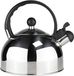 Alpina Kitchen & Home RVS fluitketel / waterkoker 2,5 liter zilver/zwart