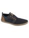 Rieker Chaussures basses à lacets pour homme en gris, bleu, 41 EU