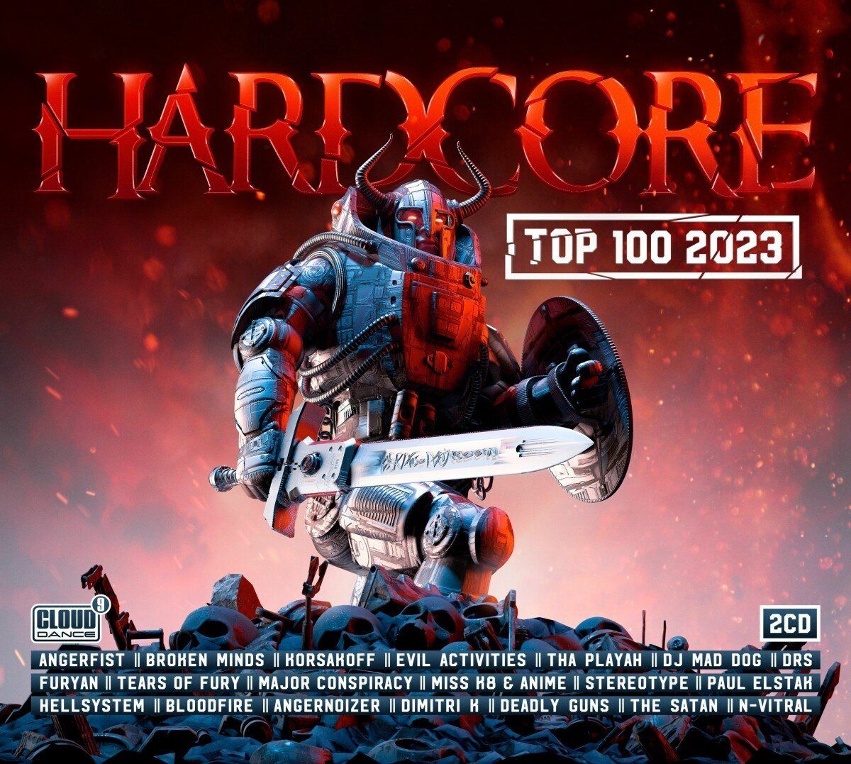 HEARTSELLING Hardcore Top 100 2023 (2 CD)