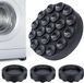 OEM Trillingsdemper wasmachine - antislipmat - set van 4 - 6,4 x 6,4 x 1,5 cm