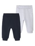 Nbnlunna NAME IT Broek 'NBNLUNNA' marine / grijs gemêleerd