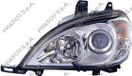 PRASCO Hauptscheinwerfer ME8224904 links | Compatibel met: MERCEDES-BENZ M-CLASS