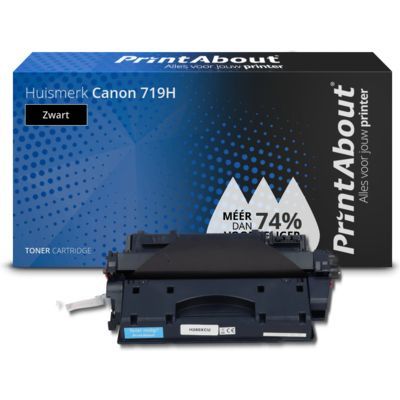 PrintAbout Huismerk 719H Toner Zwart Hoge capaciteit | Compatibel met Canon