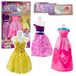 Anlily Robe de poupée Chaussures Sac à main Couronnes Accessoires 8 Pièces