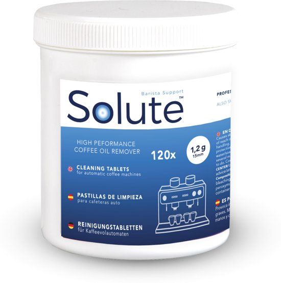 Solute reinigingstabletten 1,2gr - 120 stuks