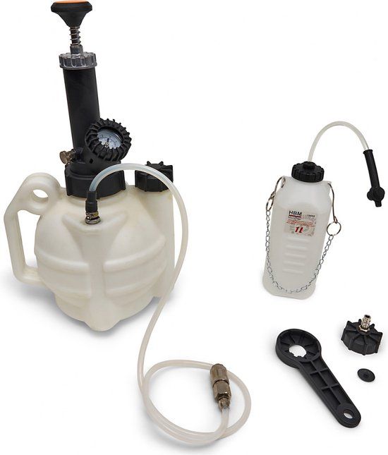 HBM Professionele 4 Liter Vacuüm Remontluchterset Inclusief 1 Liter Opvangfles - Geschikt voor Alfa Romeo 145