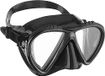 Cressi Duikmasker Lince Low Volume Made in Italy, donker, DS312050
