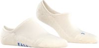 FALKE Keep Warm onzichtbar eenkleurig wol footies dames wit - maat 39-41