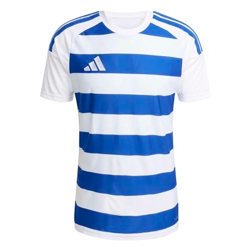 adidas heren Hooped26 Jersey Shirt, white/team royal blue, M