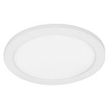 Osram Essential LED Downlight Zij-Hoofdlamp 225mm 24W Warm Wit 3000K Aluminium Wit