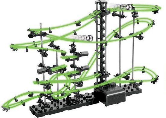 United Entertainment Spacerail Knikker Achtbaan - Level 2 Glow in the Dark - 195 onderdelen - 8+ jaar