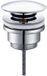 BES LED Clickwaste Afvoerplug - Leoni Clis - Messing - Chroom