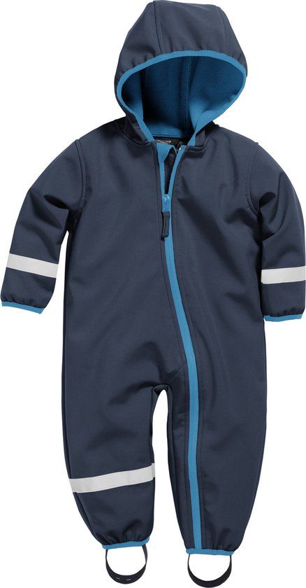 Playshoes Softshell Overall Baby - Donkerblauw Maat 80cm
