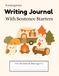 Kindergarten Fall Writing Journal: Primary Lines & Sentence Starters: 60 Autumn Prompts with Drawing Space for September Through November
