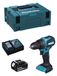 MAKITA Perceuse-visseuse DDF490RFJ1 (1 batterie 3,0 Ah + DC18RC + MAKPAC 2)