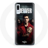 Maniacase Etui voor Samsung Galaxy A20 La Casa De Papel Denver Masker