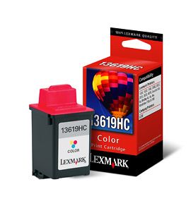 Lexmark 13619HC Color Print Cartridge - Cyaan, Geel, Magenta - Compatibel met 2030, 2050, 2055, 3000, 1000, 1020, 1100