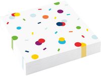 Riethmuller Amscan by Riethmuller Servetten Confetti Verjaardag