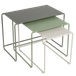 Fermob Ensemble de tables Oulala Acier coloré Studio de designer Fermob