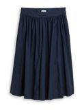 Tom Tailor Jupe en popeline taille haute pour femme 1051271