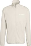 Adidas Terrex Full-Zip Fleecevest heren Beige XL