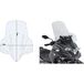 Windschild transparant, 720 mm hoog, 600 mm breed
