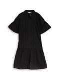 TOM TAILOR DENIM Blousejurk zwart
