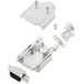 Amphenol L17MHDM09+L717HDE15P D-sub male connectorset