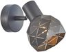 Italux Harley - projecteur - E14 - Gris/Or