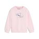 PUMA Essentials Graphics Scribble GFX Relaxed sweatshirt met ronde hals, Roze, Maat 6-7Y