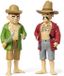 Pippi Langkous Pippi Langkous piraten speelgoedfiguren set kunststof 2 stuks