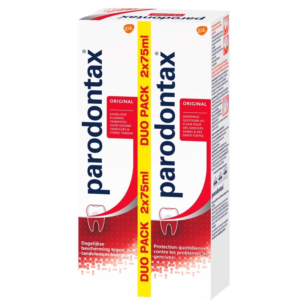 Parodontax Tandpasta Fluoride 2 stuks